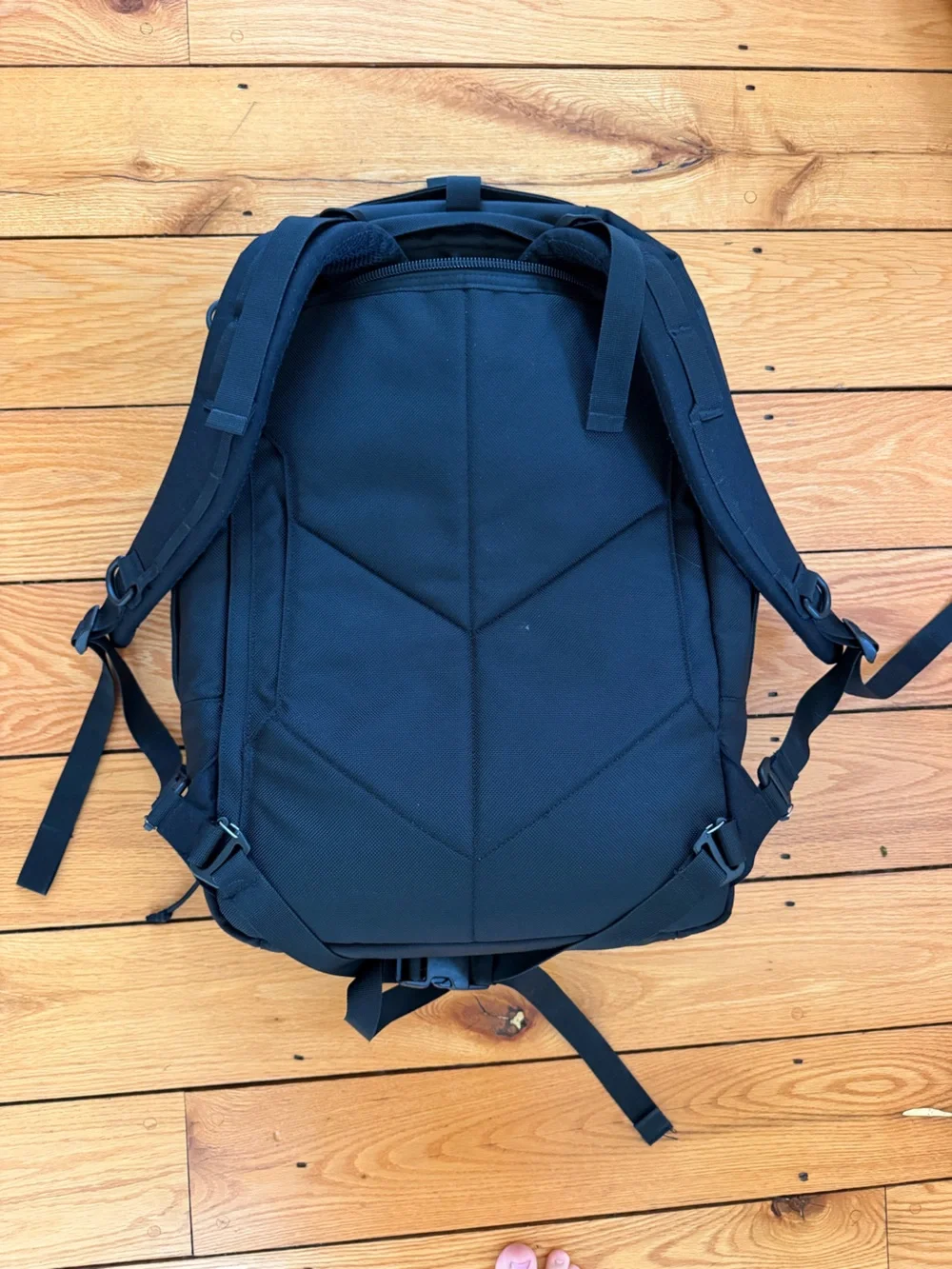 Topo Designs Black Global Travel Backpack 40l